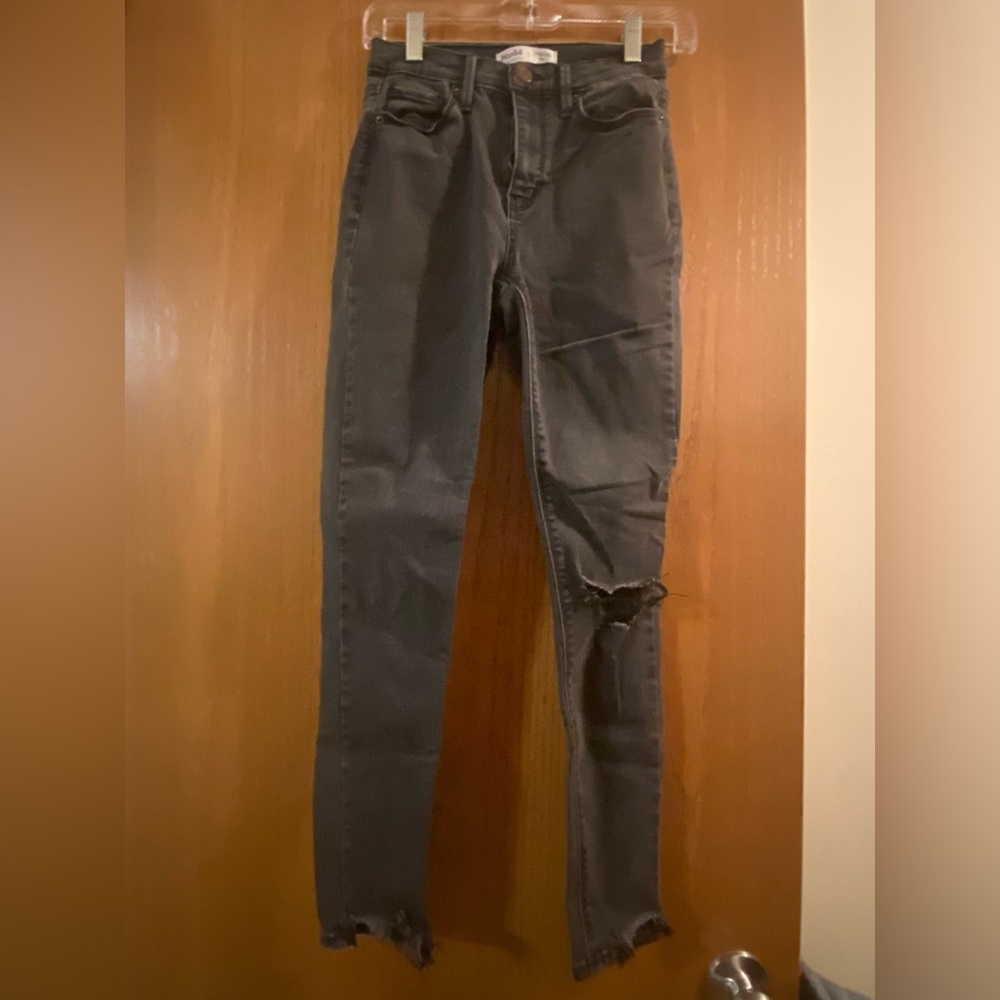 Woman’s Mudd high-rise ankle jeggings